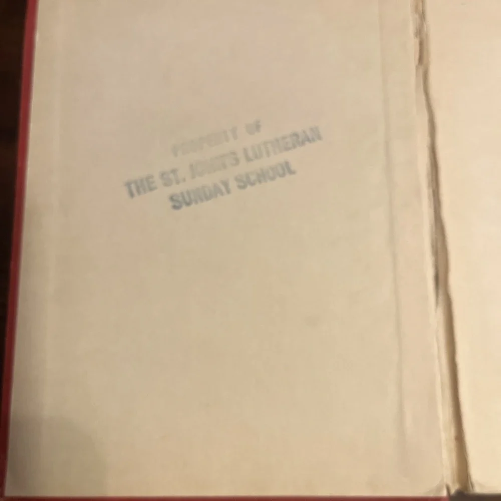 1929 - Children's Hymnal and Service Book - United Lutheran Church